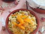 Couscous à l'orange