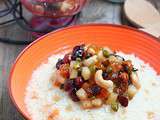 Couscous aux fruits cuits