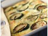 Flan de courgettes