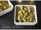 Salade de fèves à la libanaise