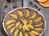 Tarte bourdaloue chocolat orange