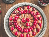 Tarte chocolat cerise