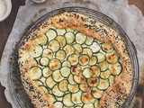 Tarte rustique à la courgette et ricotta