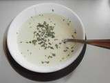 Soupe froide de concombre