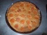 Tarte amandine et abricots