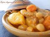 Tajine à l'agneau et cocos de paimpol