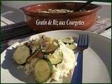 Gratin de Riz aux Courgettes