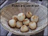 Rochers légers à la noix de coco