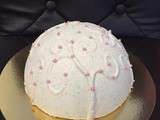 Entremet girly vanille fraise