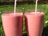 Smoothie fraises/bananes spécial régime