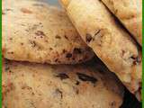 Cookies amandes et chocolat noir