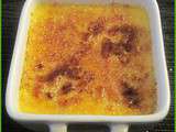 Crème brûlée de carottes