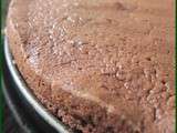 Gâteau fondant mousseux au chocolat (comme une mousse au chocolat)