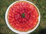 Tarte aux fraises ricotta/mascarpone