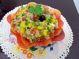 Salade de quinoa.....سلطة الكينوا