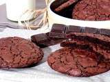 Chocolate brownie cookies