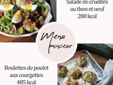 Menu Minceur #3 – 1417 calories