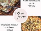 Menu Minceur 4 – 1476 calories