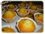 Muffins pomme, feve tonka, pepites chocolat