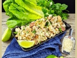 Riz croustillant au porc acidulé, recette d’inspiration laotienne