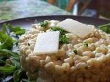 Risotto de blé aux St Jacques en 15 mm chrono