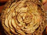 Tarte rustique pomme-cannelle, le dessert était presque parfait