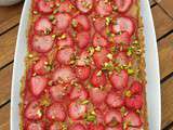 Tarte vegan fraise-rhubarbe pour s'ouvrir d'autres horizons