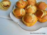 Muffins coeur caramel