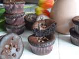 Muffins tout chocolat façon brownies