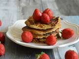 Pancakes fraise banane