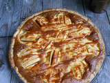 Tarte aux pommes et caramel