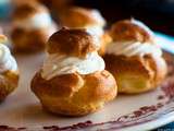 Choux à la crème Chantilly au Mascarpone