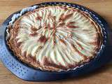 Tarte poires-frangipane-chocolat