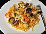 Spaghetti aux fruits de mer