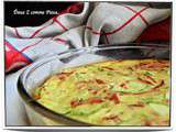 I love clafoutis : clafoutis courgettes/jambon