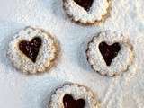 Joyeuse Saint-Valentin & Biscuits au cœur de confiture