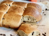 Brioche au levain aux pépites de chocolat