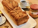 Brioche au mascarpone garnie à la pâte à tartiner spéculoos