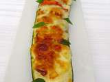 Courgettes gratinées à la tomate