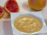 Crème de pamplemousse aux fruits confits