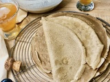 Crêpes au sarrasin : pâte à galette au blé noir