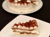 Entremets façon tiramisu