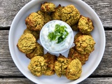 Falafels au four et sa sauce légère aux herbes