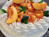 Gâteau aux nectarines