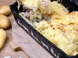 Gratin de chou-fleur et pommes de terre à la béchamel allégée