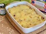 Gratin de crozets aux poireaux