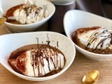 Ile flottante au chocolat