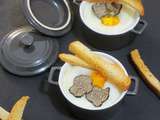 Oeuf cocotte aux truffes