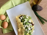 Omelette à l’avocat et à la feta