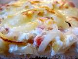 Pizza alsacienne